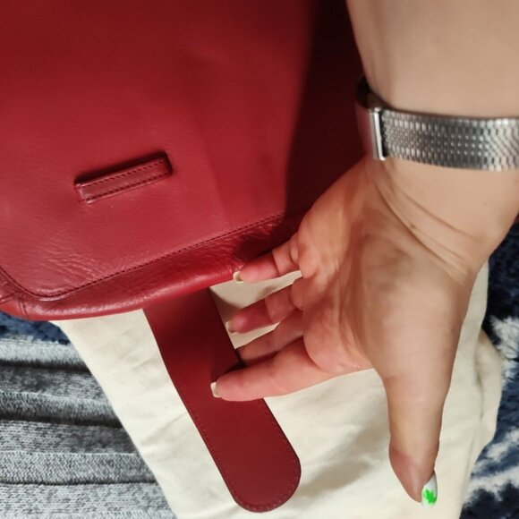 Fullum & Holt Made In Canada Leather Messenger Crossbody Priced to Sell Bag READ - Picture 6 of 16